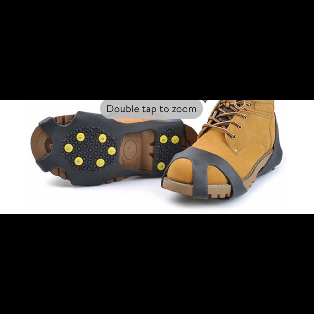 New Ice cleats for Traction-Grippers Slip-Ons Unisex L great for walkers/runners